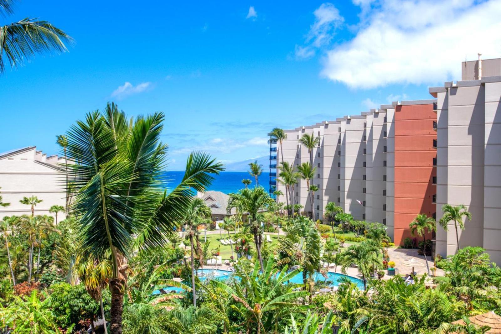 Kbm Resorts: Kaanapali Shores Ks-535 Ocean View Steps To Pool And Beach Includes Rental Car ภายนอก รูปภาพ