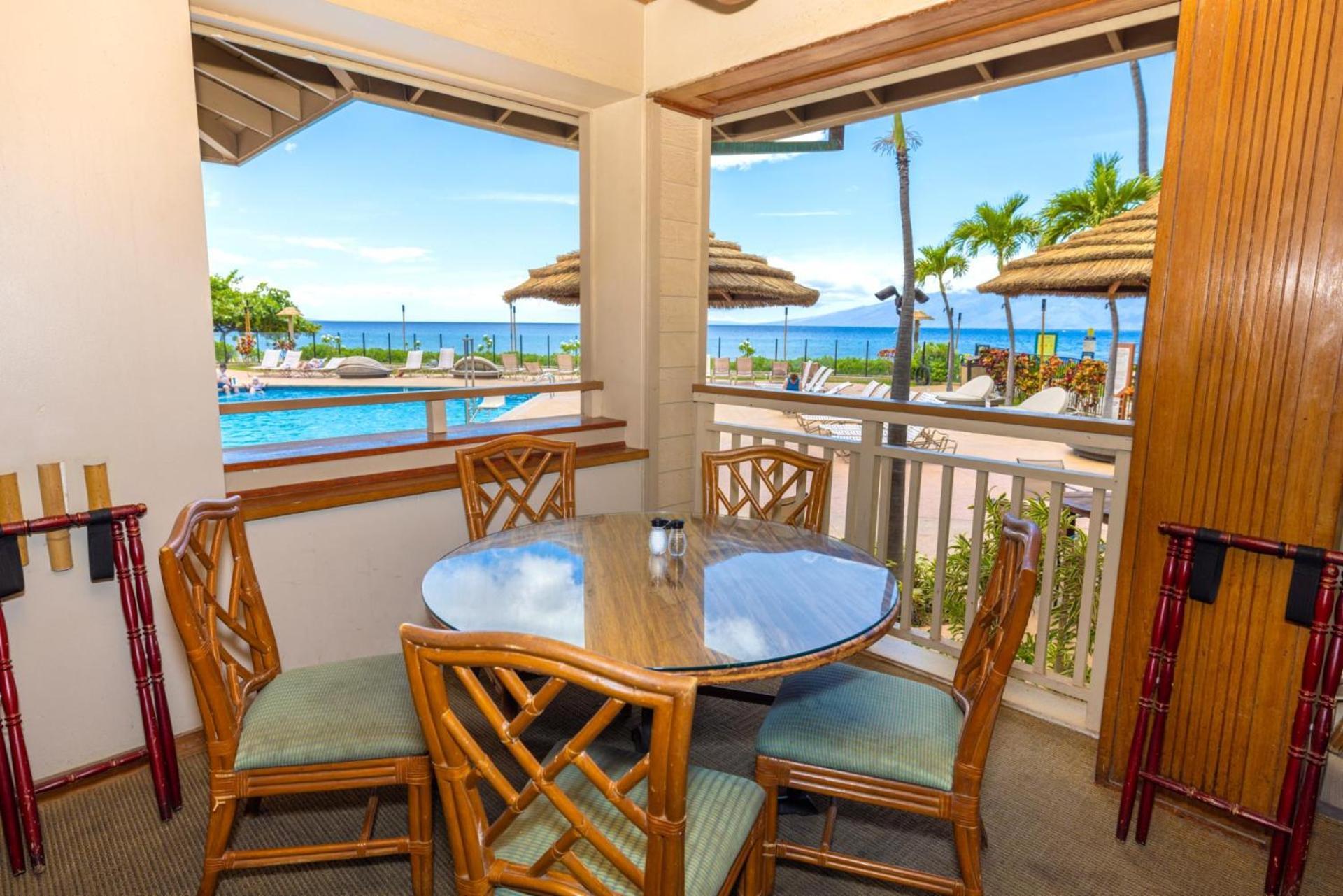 Kbm Resorts: Kaanapali Shores Ks-535 Ocean View Steps To Pool And Beach Includes Rental Car ภายนอก รูปภาพ