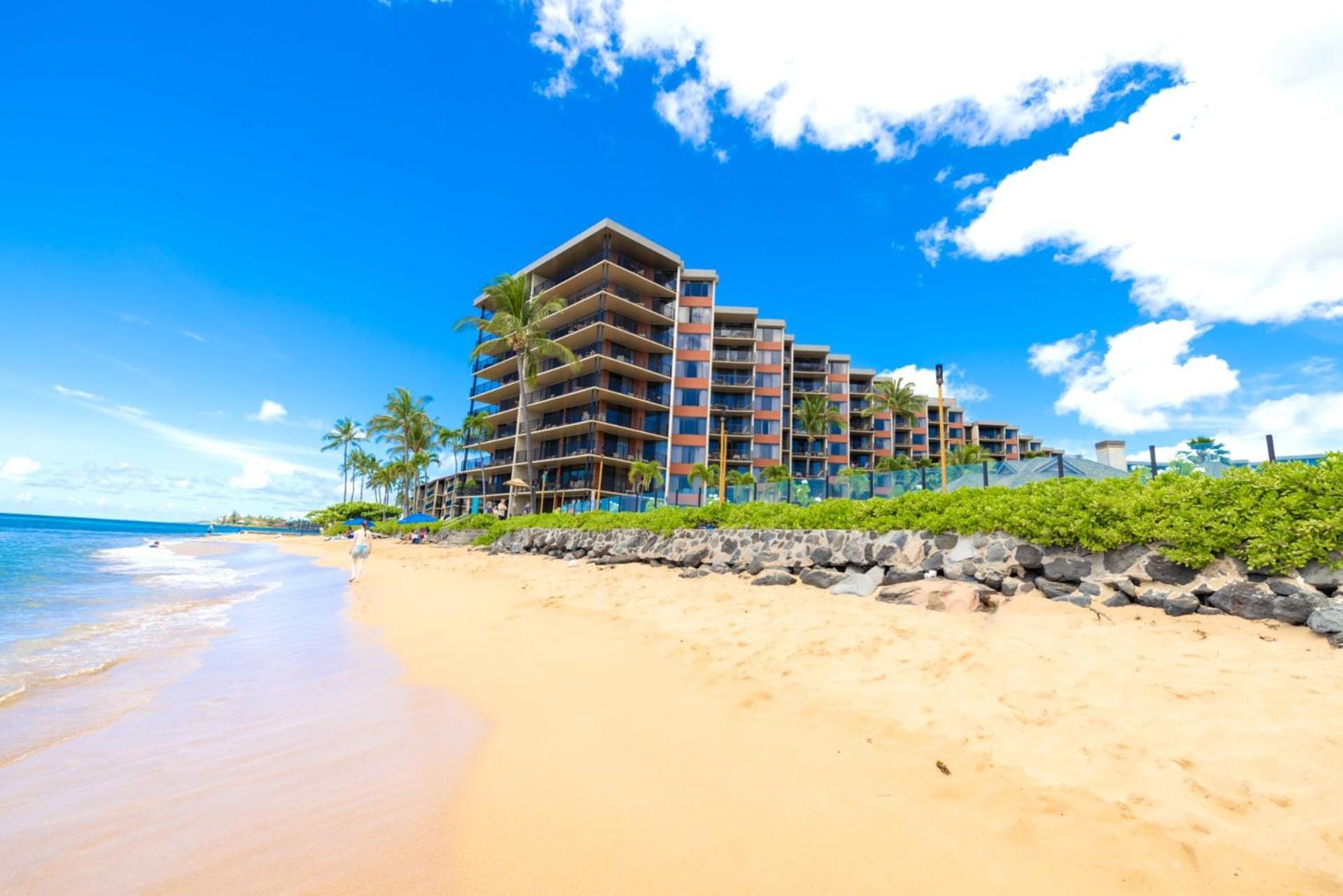 Kbm Resorts: Kaanapali Shores Ks-535 Ocean View Steps To Pool And Beach Includes Rental Car ภายนอก รูปภาพ