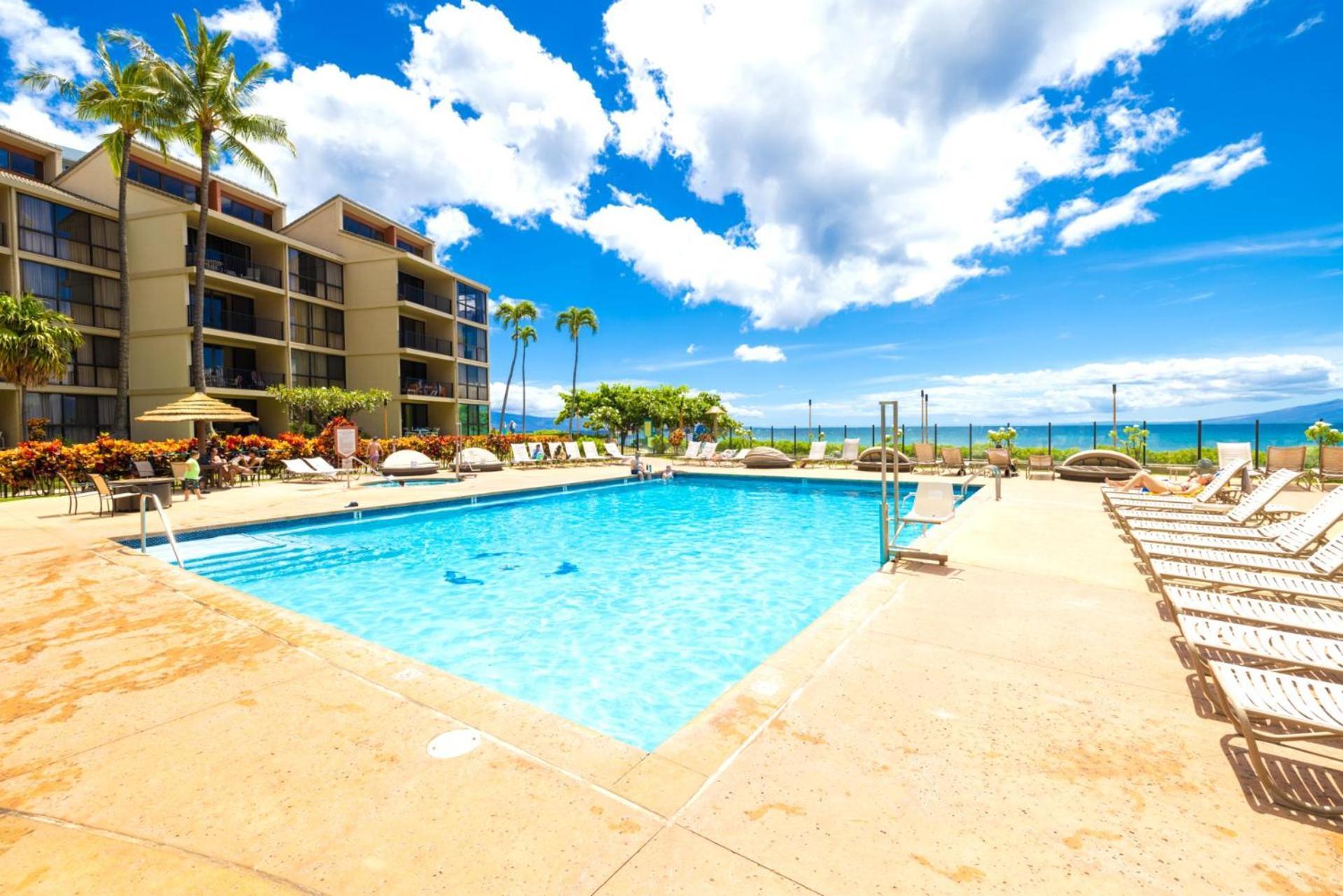 Kbm Resorts: Kaanapali Shores Ks-535 Ocean View Steps To Pool And Beach Includes Rental Car ภายนอก รูปภาพ