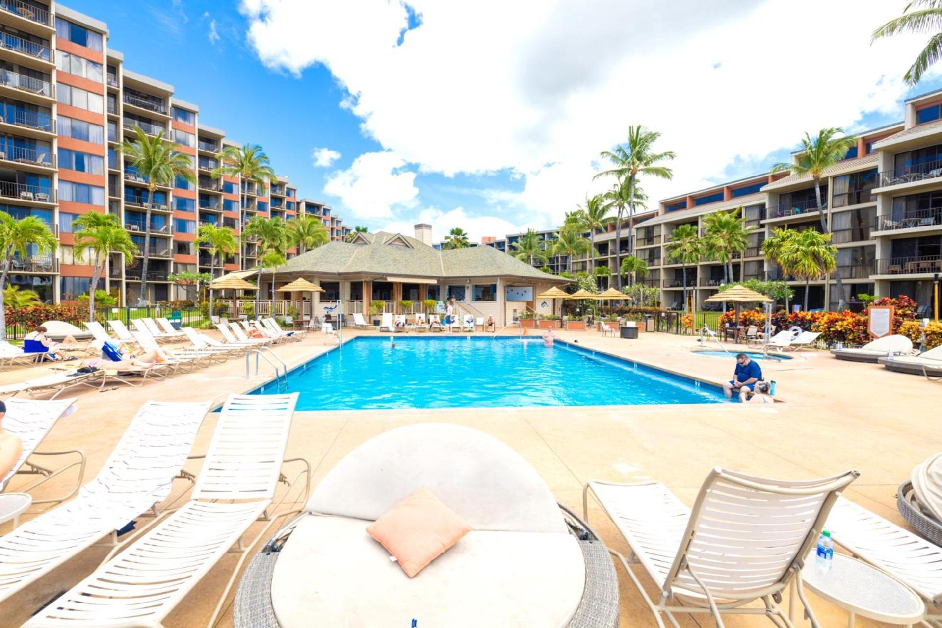 Kbm Resorts: Kaanapali Shores Ks-535 Ocean View Steps To Pool And Beach Includes Rental Car ภายนอก รูปภาพ