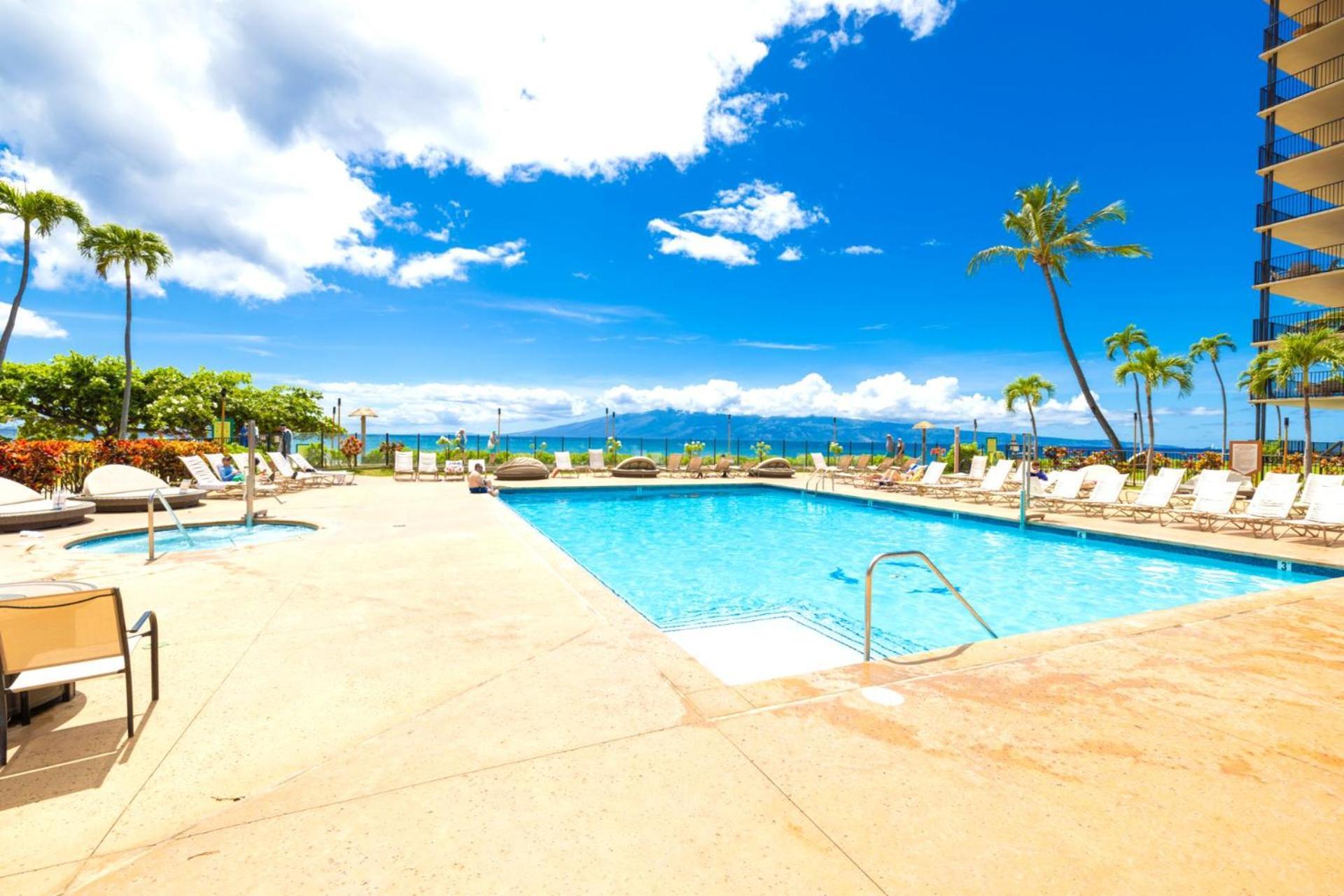 Kbm Resorts: Kaanapali Shores Ks-535 Ocean View Steps To Pool And Beach Includes Rental Car ภายนอก รูปภาพ